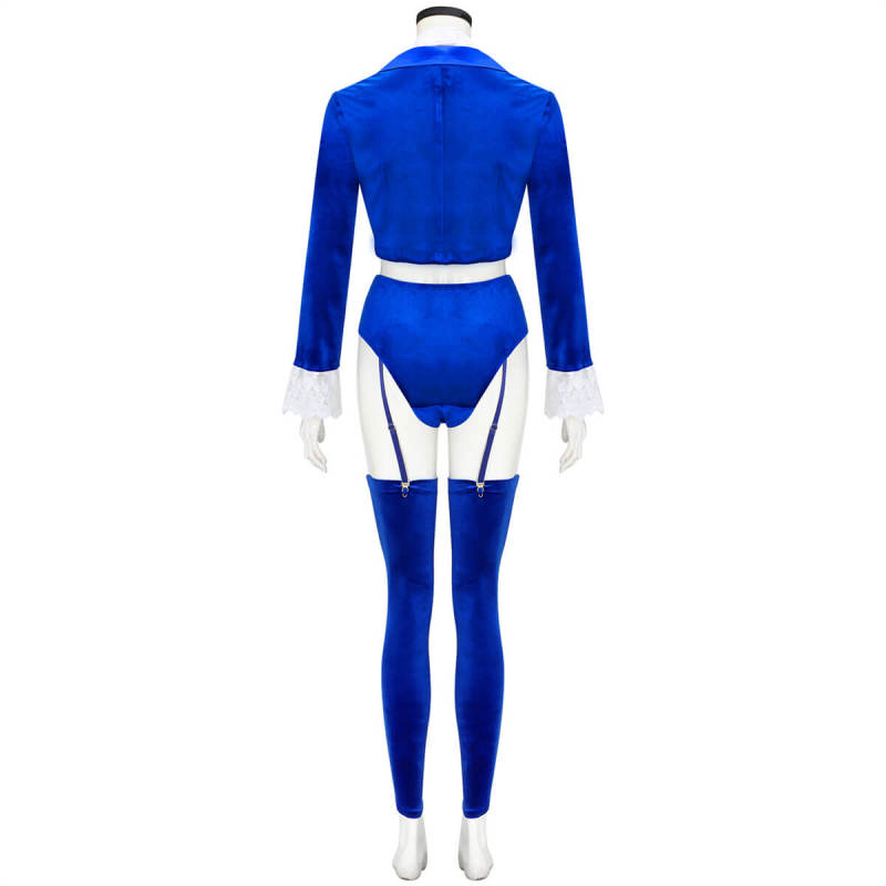 Austin Powers Blue Costume For Women International Man of Mystery Takerlama