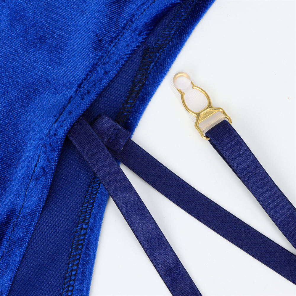 Austin Powers Blue Costume For Women International Man of Mystery Takerlama