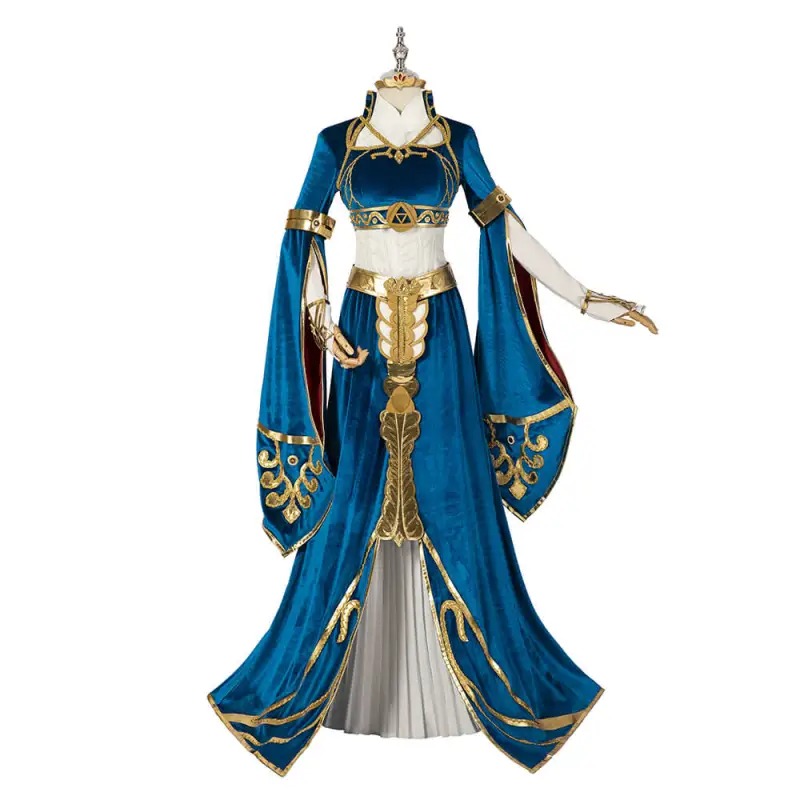 Princess Zelda Dress The Legend of Zelda Breath of the Wild Cosplay Costume Takerlama