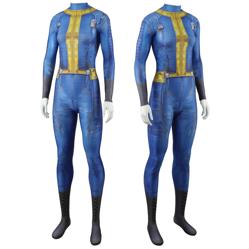 Fallout 4 Vault 111 Jill Vault Cosplay Costume For Women Kids Jumpsuit Takerlama