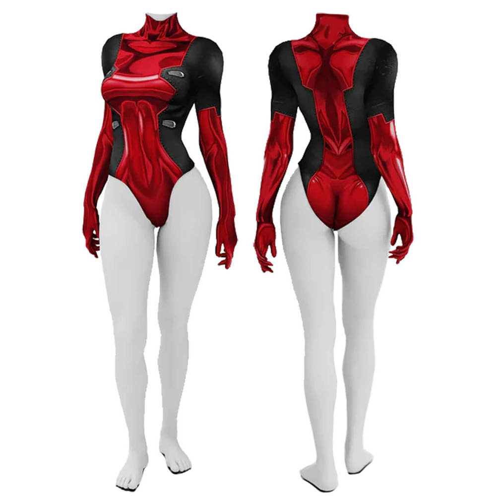Lady Deadpool One Piece Swimwear Monokini For Women Kids Teenager Takerlama