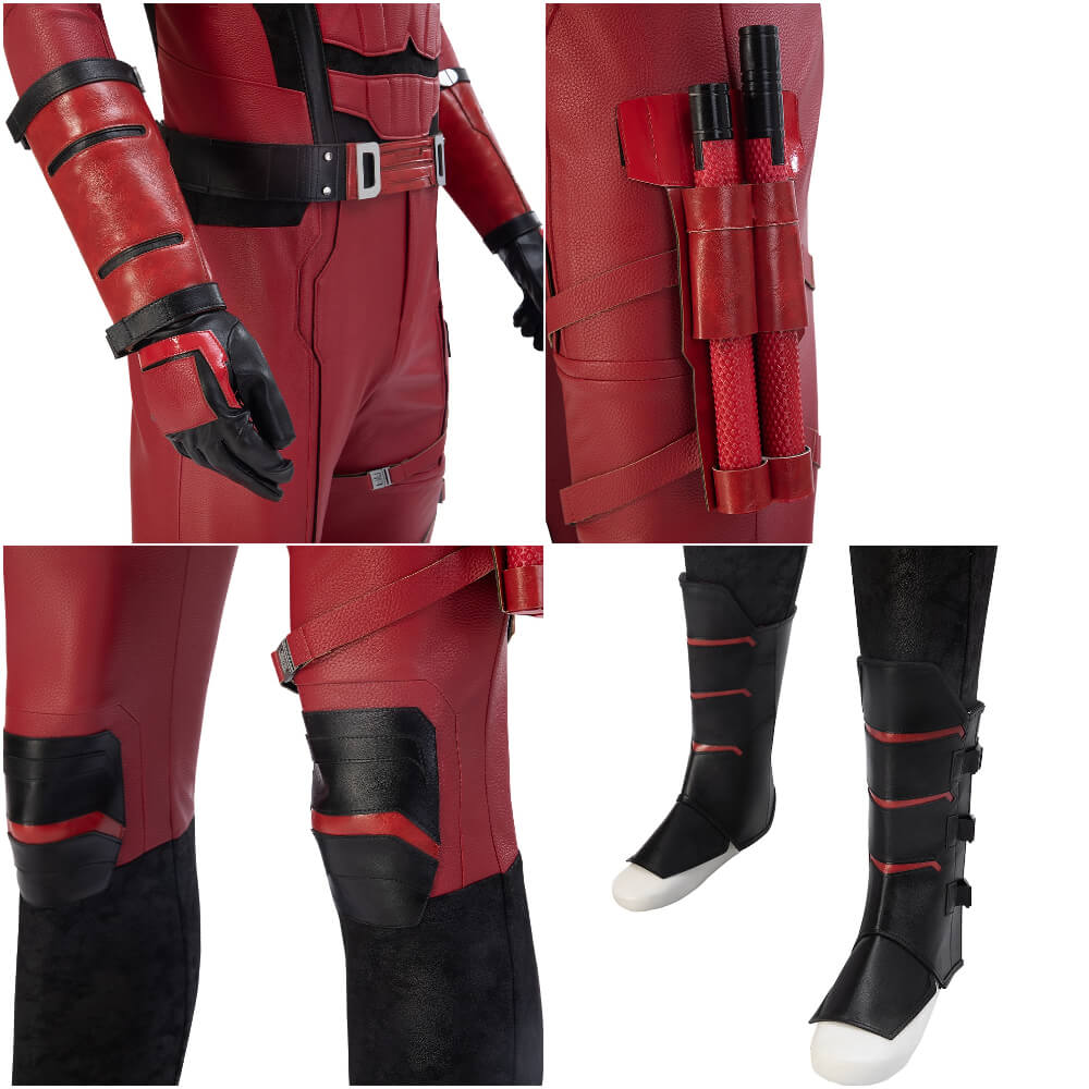 Daredevil: Born Again Matt Murdock Cosplay Costume Jumpsuit Mask  Accessories Takerlama