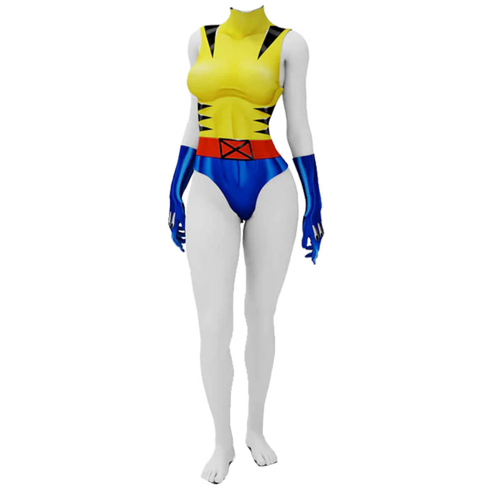 X-Men '97 Wolverine Monikini One Piece Summer Swimsuit Women Kids Teenager Takerlama