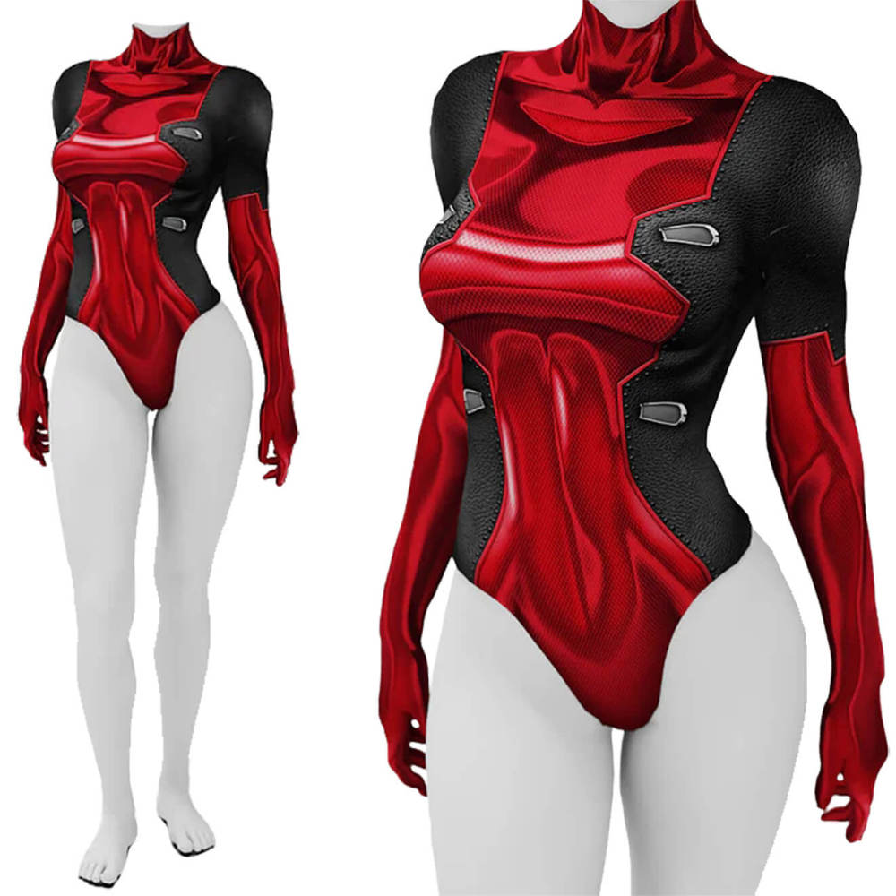 Lady Deadpool One Piece Swimwear Monokini For Women Kids Teenager Takerlama