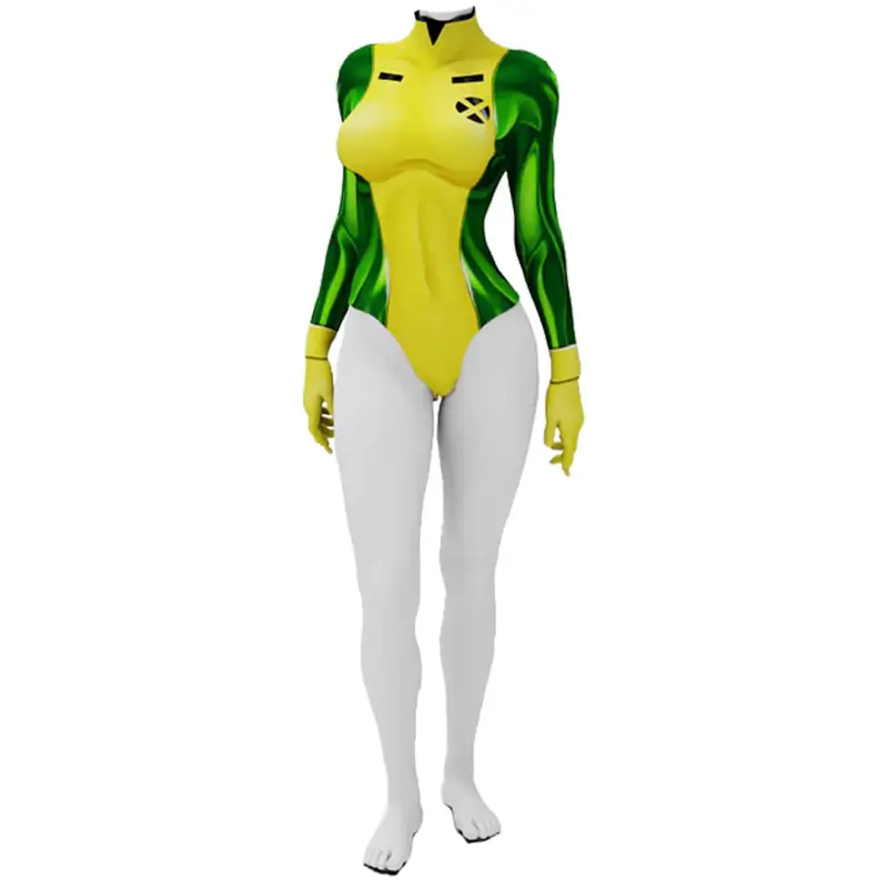 X-Men '97  Rogue One Piece Swimwear Summer Swimsuit for Women Kids Takerlama
