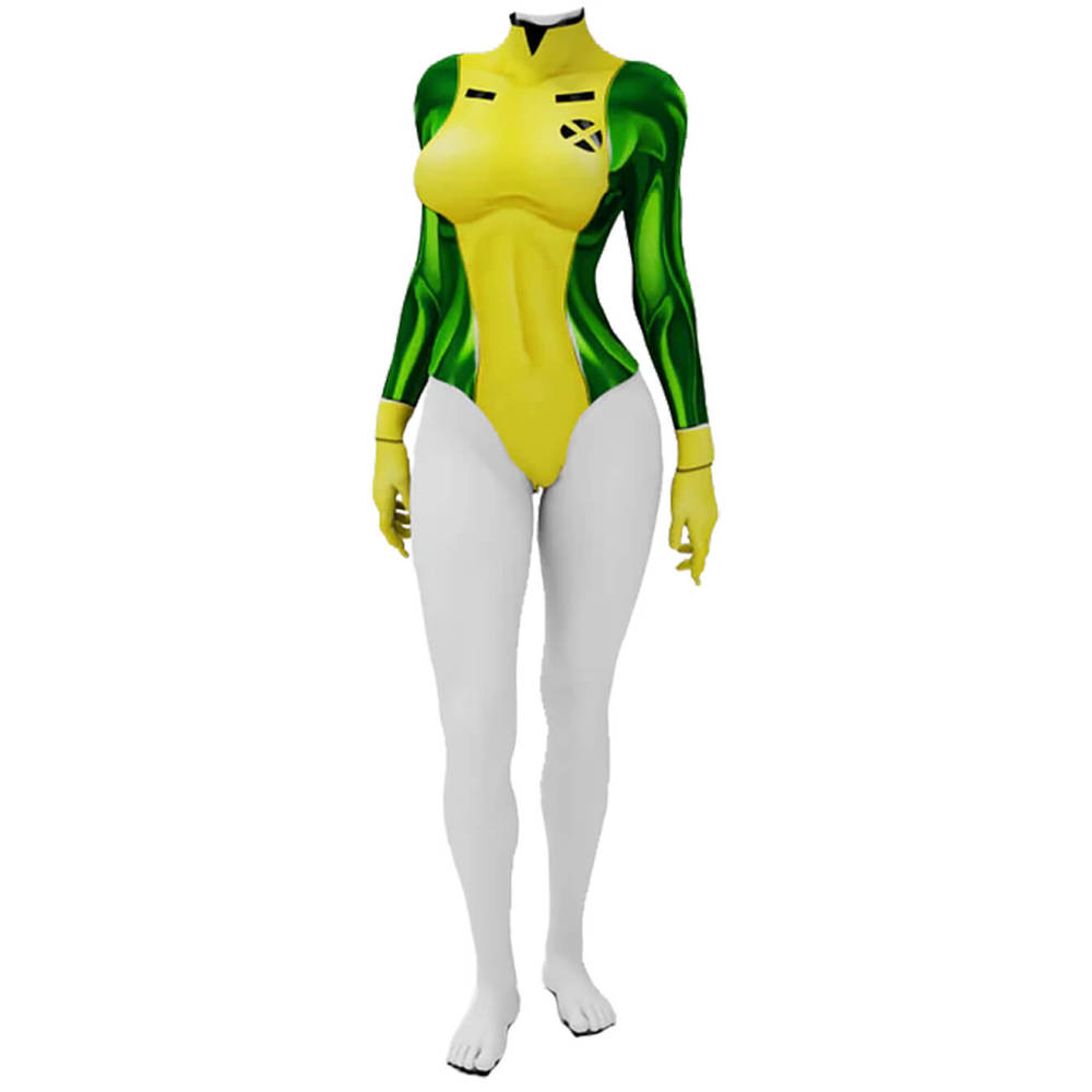 X-Men '97  Rogue One Piece Swimwear Summer Swimsuit for Women Kids Takerlama