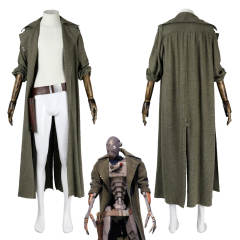 Game Star Wars Outlaws ND-5 Halloween Cosplay Costume Long Trench Coat Takerlama