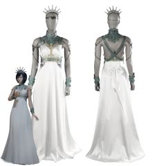 FF7 Rebirth Aerith Cosplay Costume Gold Saucer Dance Fancy Dress Final Fantasy VII Rebirth Takerlama