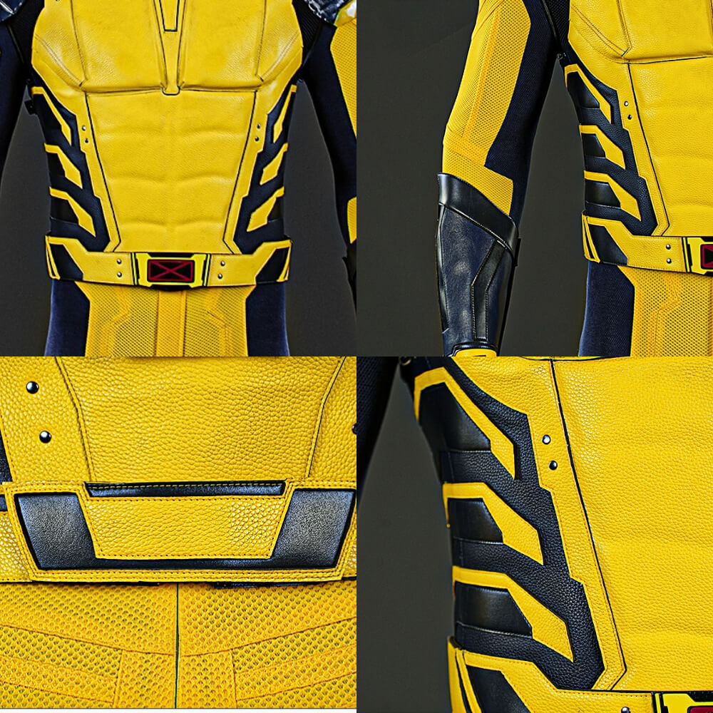 Deadpool 3 Wolverine Logan Halloween Costume Deadpool & Wolverine Cosplay Superhero Theme Party Outfits Top Level
