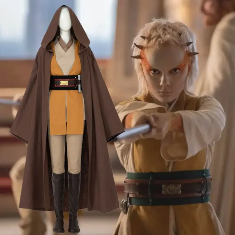 Star Wars The Acolyte Jecki Lon Cosplay Costume Halloween Theme Party Takerlama