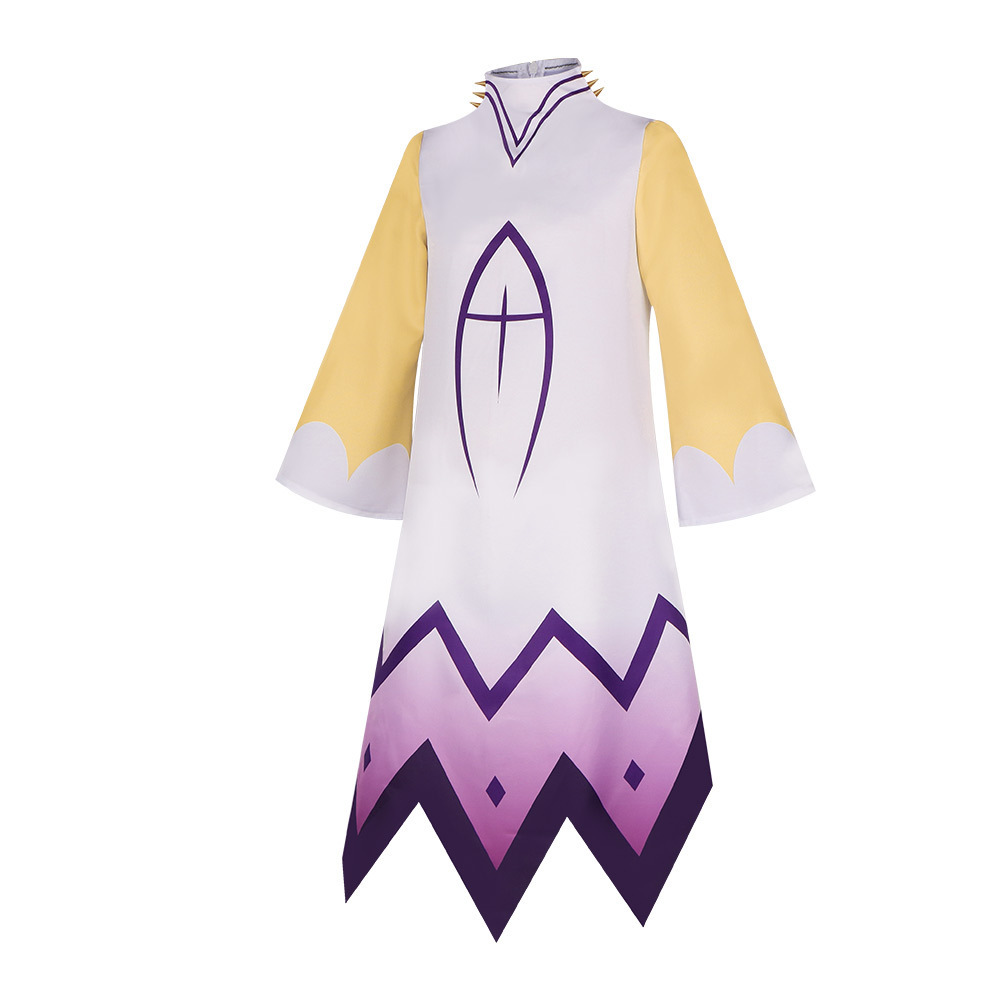Hazbin Hotel Adam Cosplay Costume Extermination Attire Halloween Fancy Dress Men Takerlama