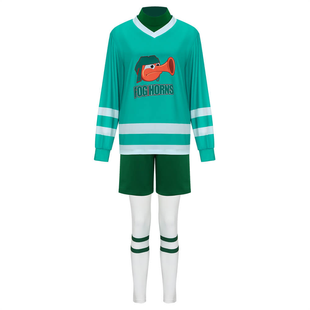 Inside Out 2 Cosplay Riley Andersen Fog Horns Team Uniform Halloween Costume Takerlama