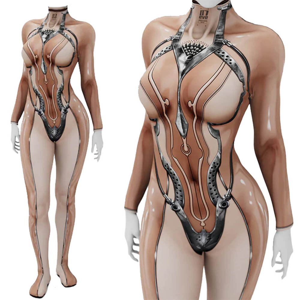 Stellar Blade Eve Skin Suit PS5 Game Cosplay Costume for Women Takerlama