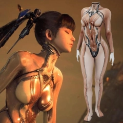 Stellar Blade Eve Skin Suit PS5 Game Cosplay Costume for Women Takerlama