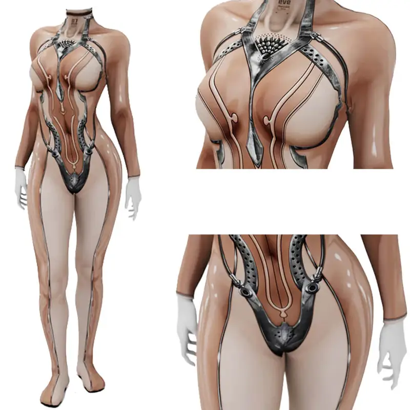 Stellar Blade Eve Skin Suit PS5 Game Cosplay Costume for Women Takerlama