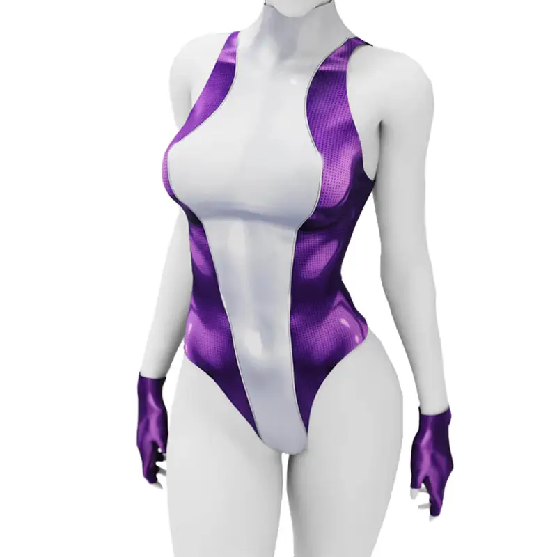 She-Hulk Cosplay Monokini Swimwear Women's Summer Swimsuit Jumpsuit Costume Takerlama