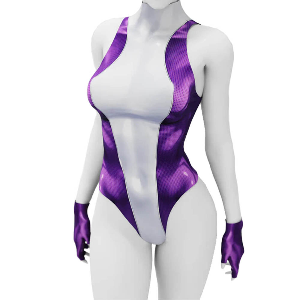 She-Hulk Cosplay Monokini Swimwear Women's Summer Swimsuit Jumpsuit Costume Takerlama