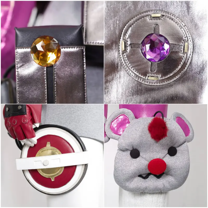 Wattson Kupo Power Suit Apex Legends Final Fantasy Cosplay Costume Takerlama