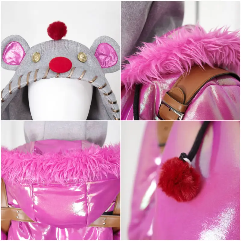 Wattson Kupo Power Suit Apex Legends Final Fantasy Cosplay Costume Takerlama
