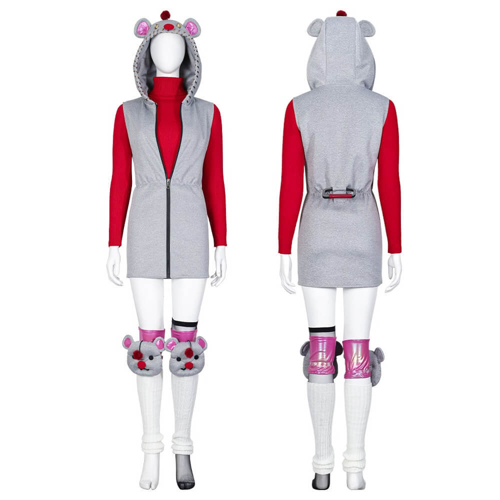 Wattson Kupo Power Suit Apex Legends Final Fantasy Cosplay Costume Takerlama