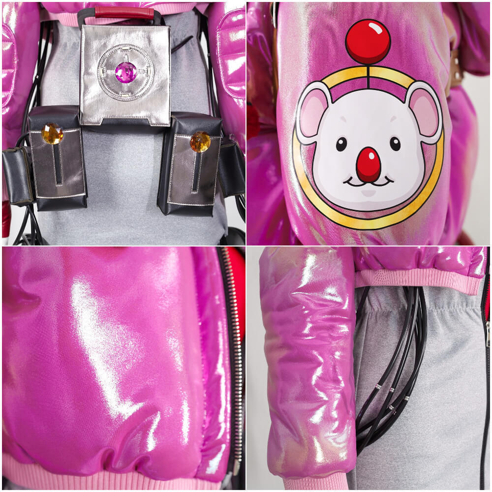Wattson Kupo Power Suit Apex Legends Final Fantasy Cosplay Costume Takerlama