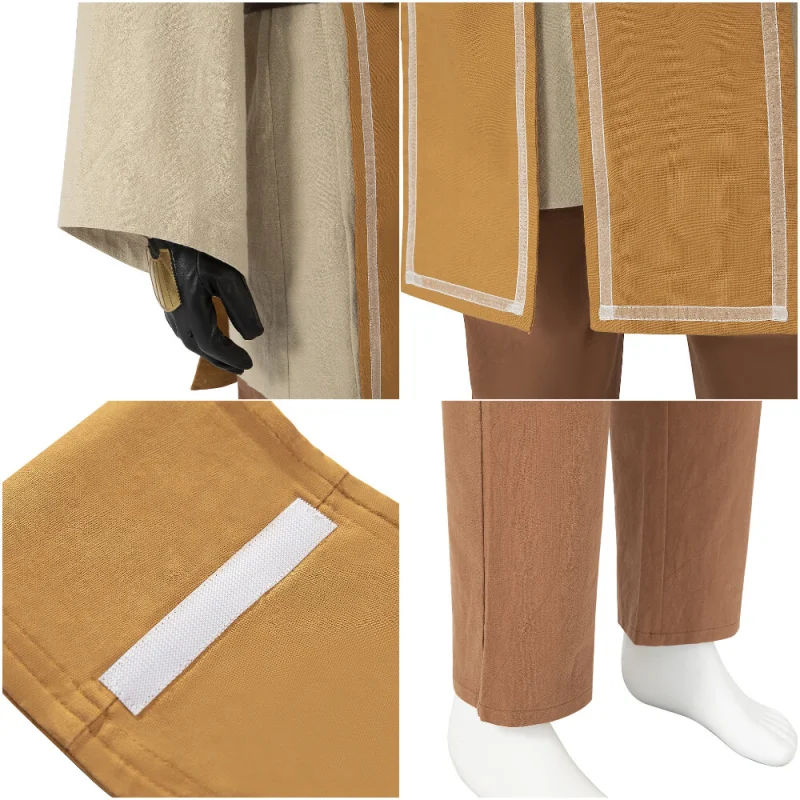 Star Wars The Acolyte Jedi Master Sol Cosplay Costume Takerlama