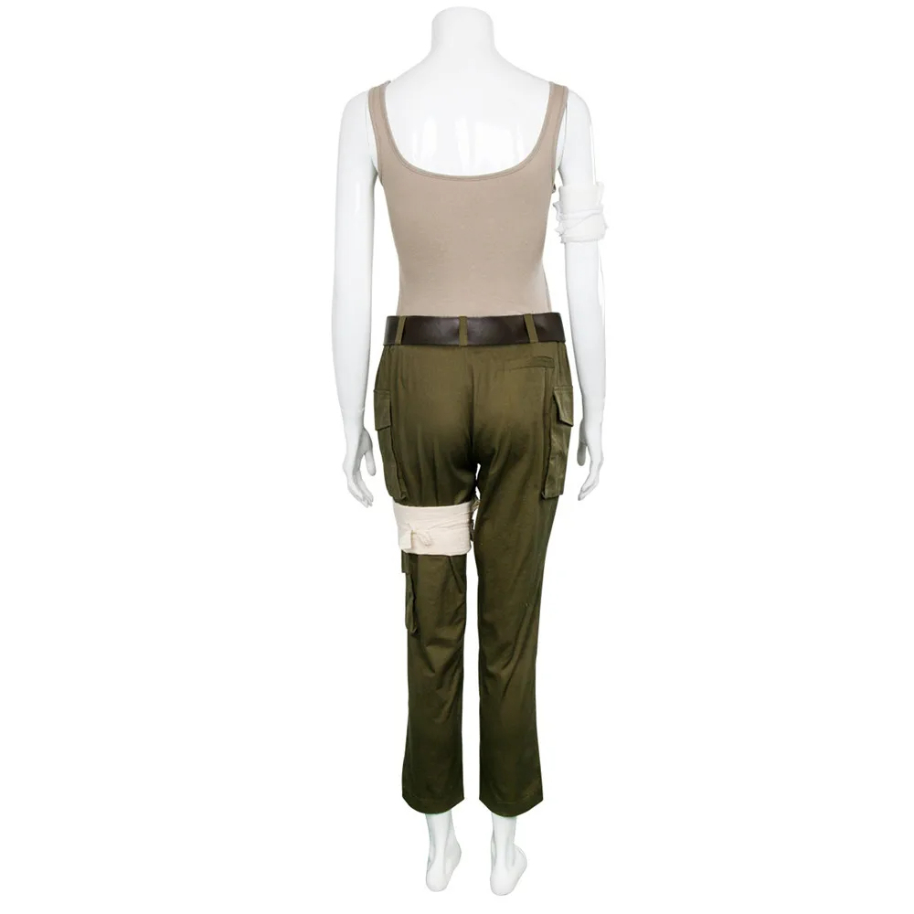 Tomb Raider Lara Croft Cosplay Costume Women Halloween Party Fancy Dress Takerlama