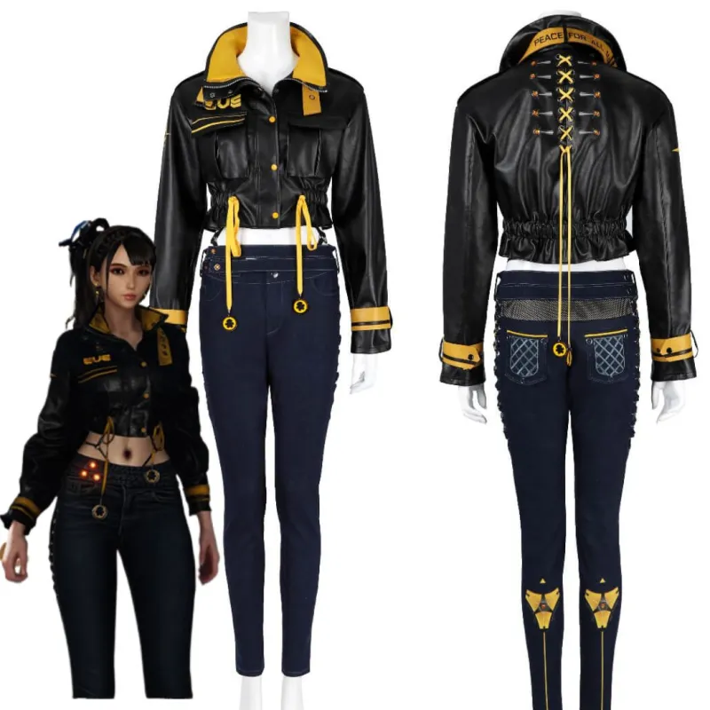 Stellar Blade Eve Cosplay Costume Wasteland Adventurer Suit Deluxe Takerlama