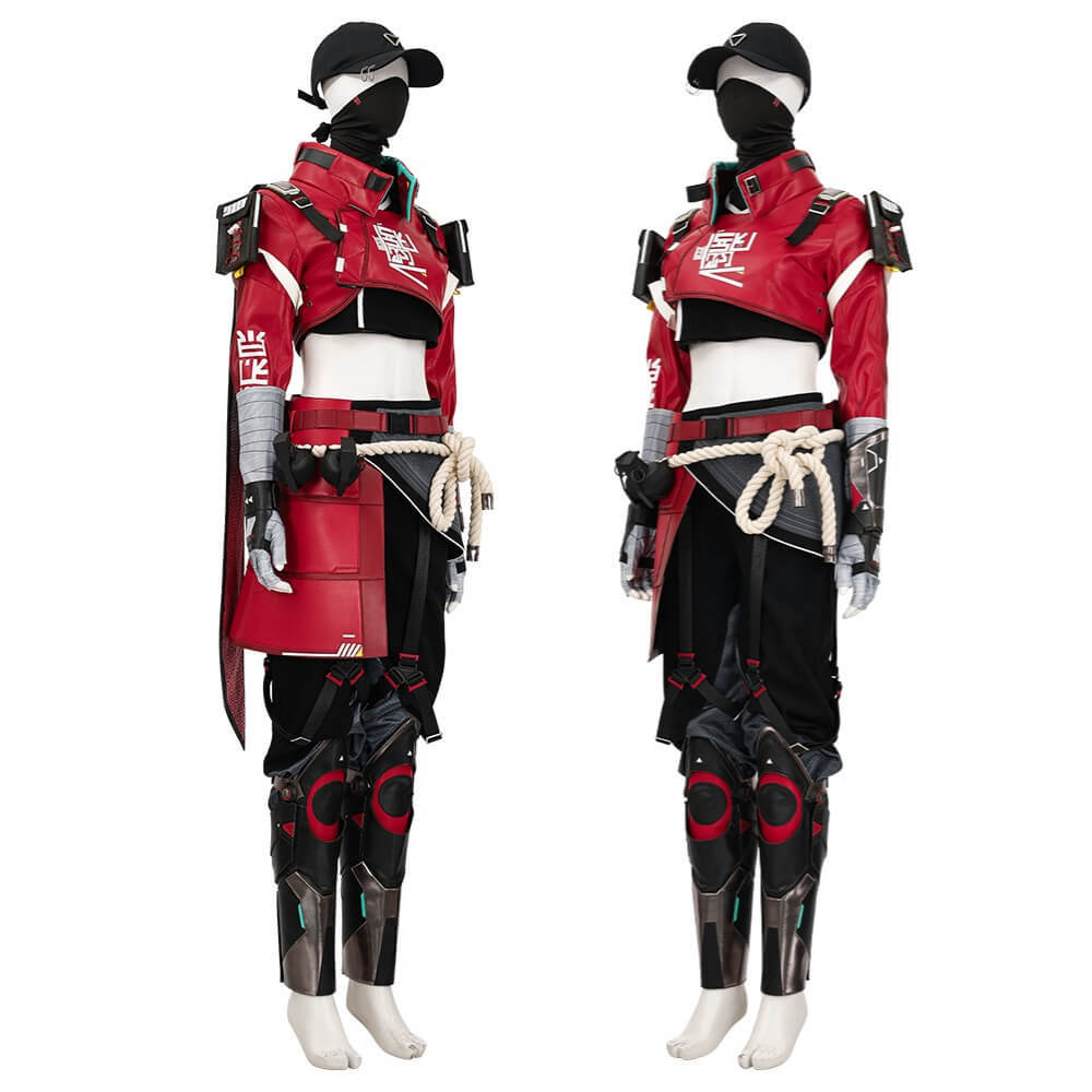 Street Smart Wraith Cosplay Costume Apex Legends Halloween Outfits Takerlama