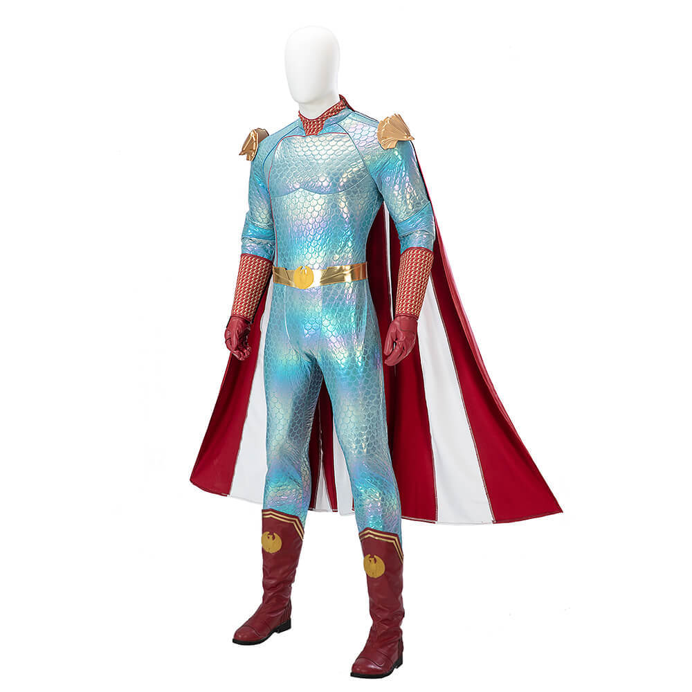 The Boys Season 4 The Homelander Cosplay Costume Ice-Skating Edition Takerlama