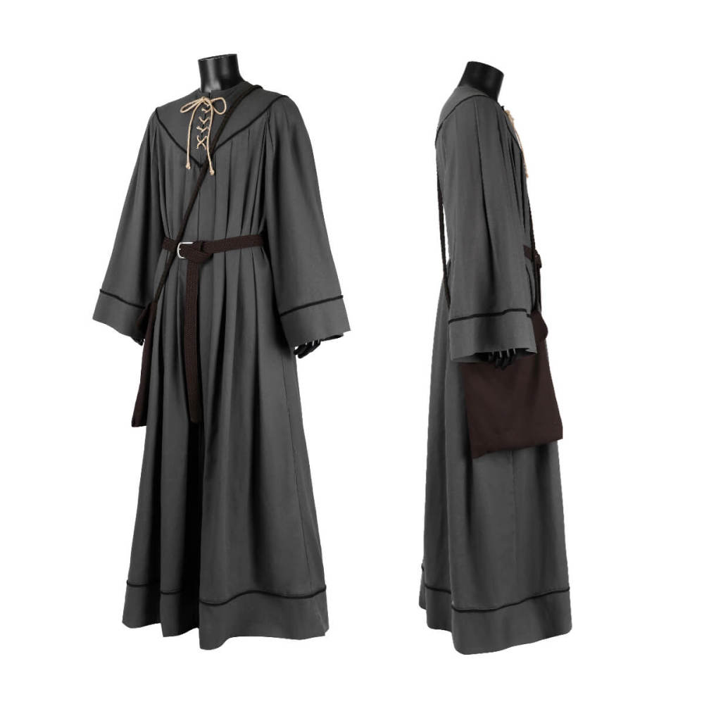 The Hobbit Gandalf Wizard Cosplay Costume The Lord of the Rings Men's Halloween Party Outfits Takerlama