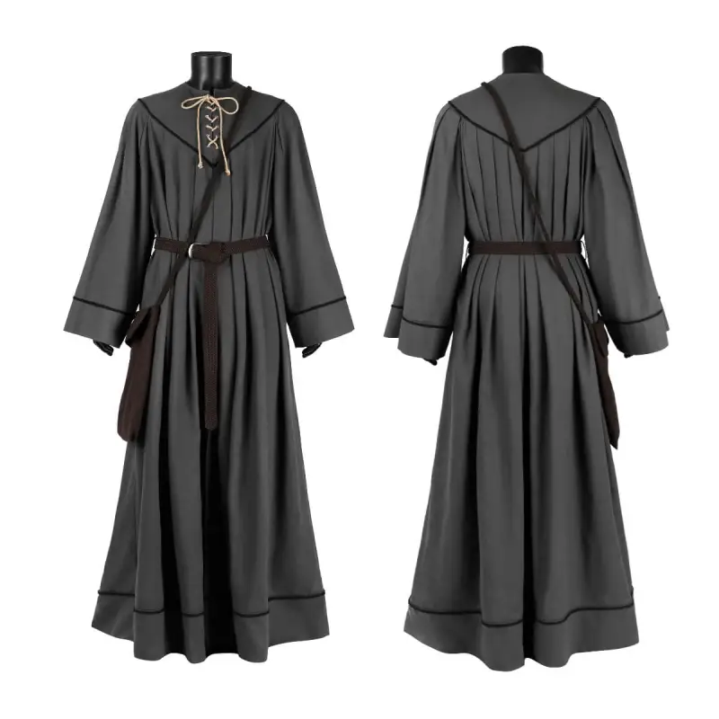 The Hobbit Gandalf Wizard Cosplay Costume The Lord of the Rings Men's Halloween Party Outfits Takerlama