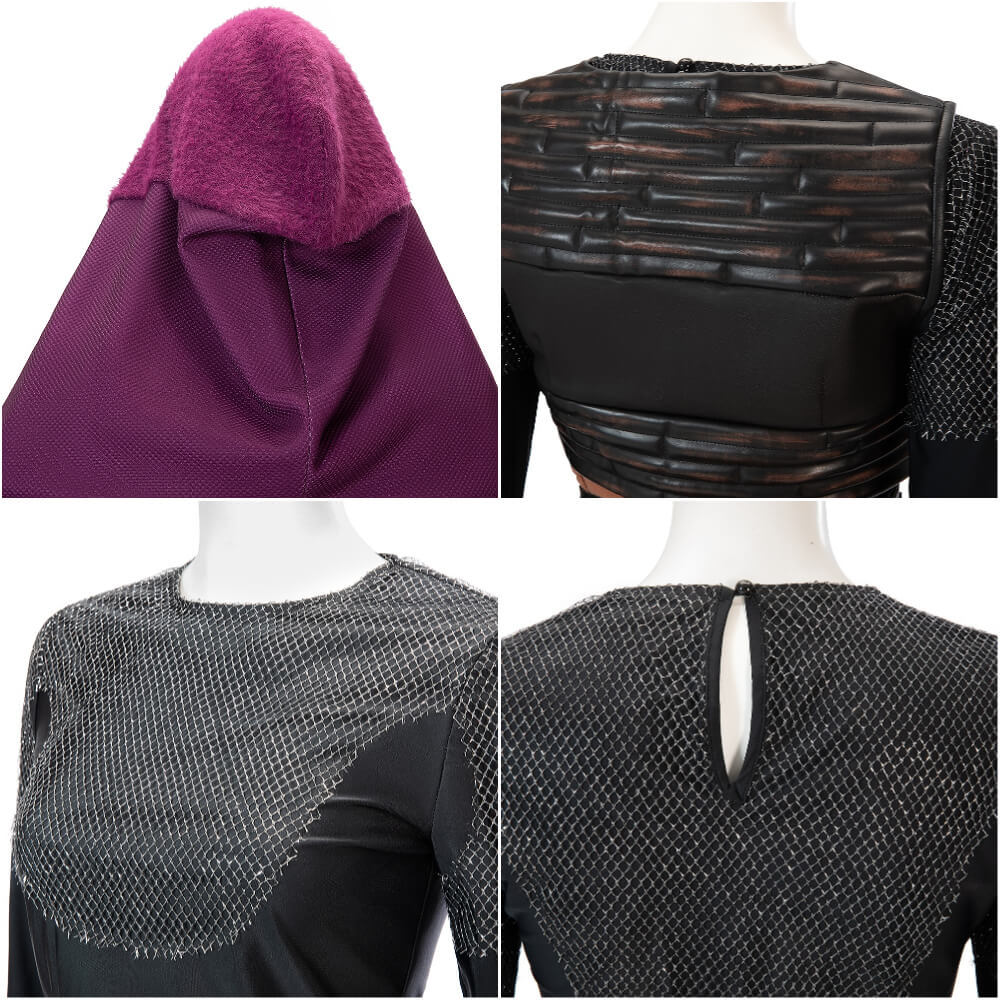 TV Star Wars: The Acolyte Mae Cosplay Costume Halloween Party Outfits Takerlama