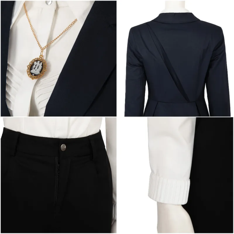 Agatha Harkness Cosplay Costume Agatha All Along 2024 Kathryn Hahn Halloween Outfits Takerlama