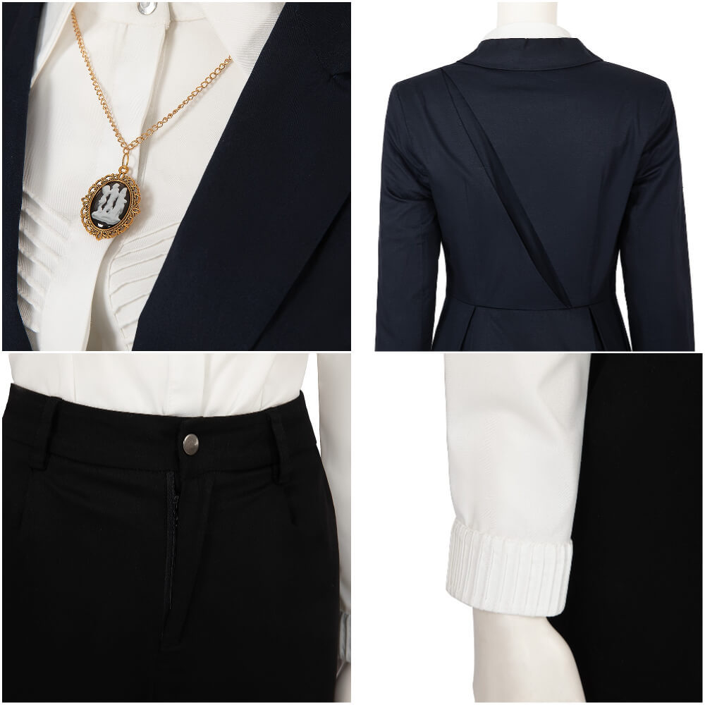 Agatha Harkness Cosplay Costume Agatha All Along 2024 Kathryn Hahn Halloween Outfits Takerlama