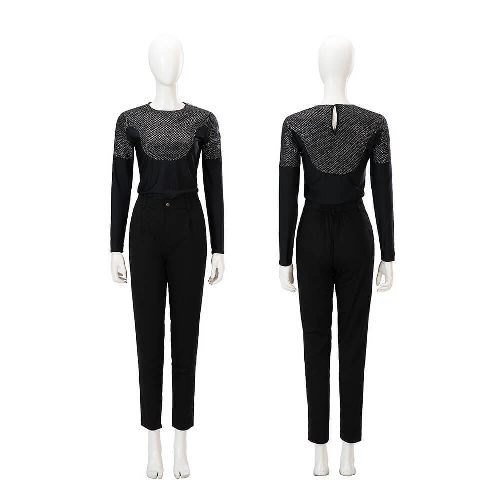 TV Star Wars: The Acolyte Mae Cosplay Costume Halloween Party Outfits Takerlama