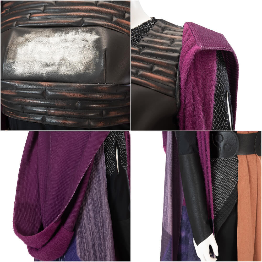 TV Star Wars: The Acolyte Mae Cosplay Costume Halloween Party Outfits Takerlama