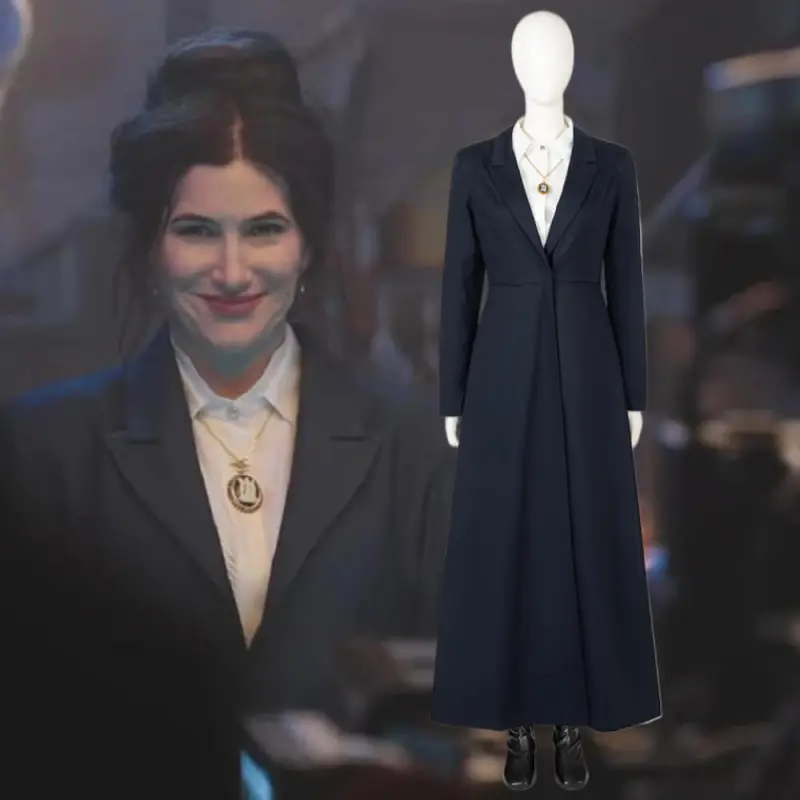 Agatha Harkness Cosplay Costume Agatha All Along 2024 Kathryn Hahn Halloween Outfits Takerlama