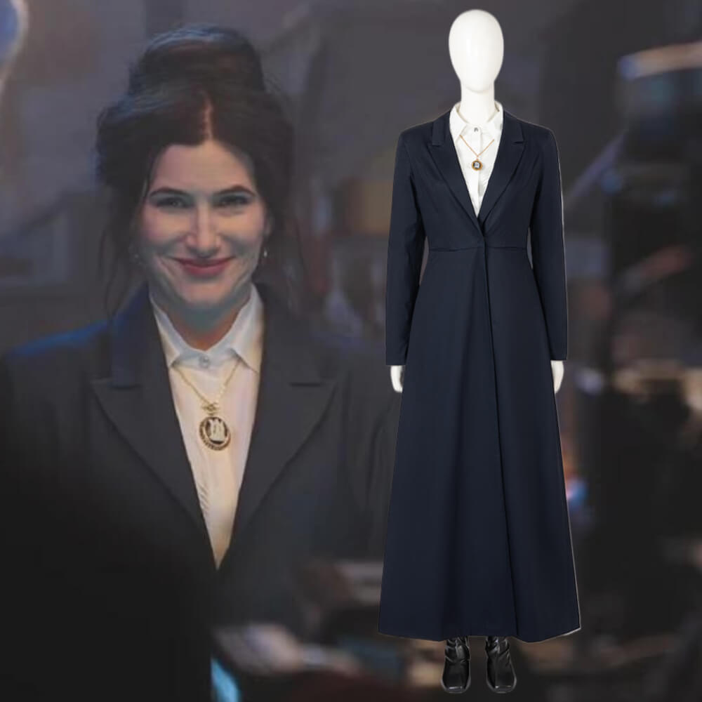 Agatha Harkness Cosplay Costume Agatha All Along 2024 Kathryn Hahn Halloween Outfits Takerlama
