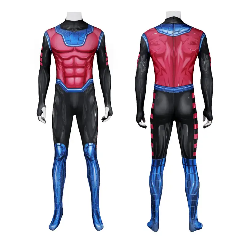 X-Men 97 Gambit Suit Remy Etienne Lebeau Halloween Cosplay Costume Takerlama
