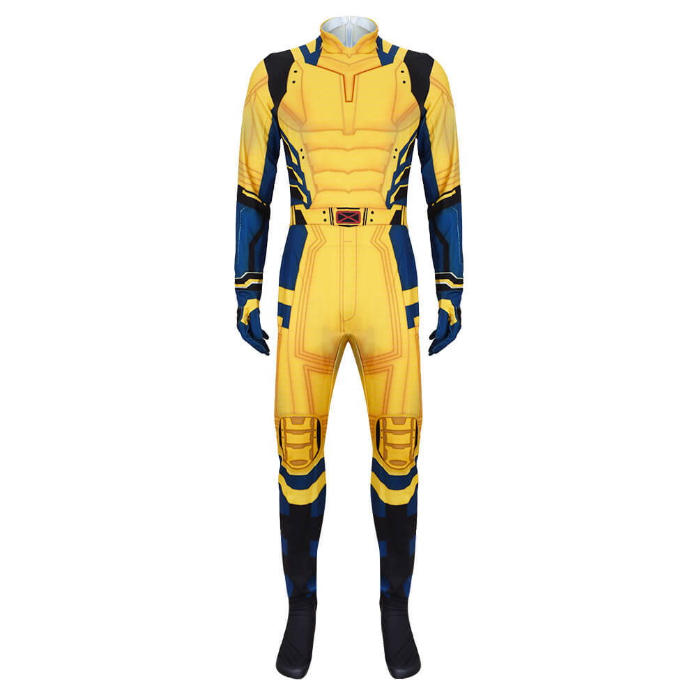 Deadpool 3 Wolverine Cosplay Costume Movie Deadpool & Wolverine 3D Printed Jumpsuit Takerlama