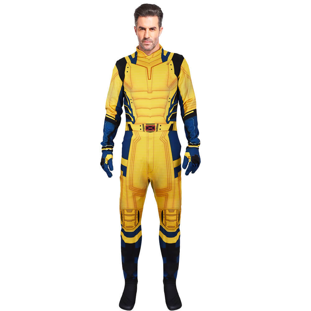 Deadpool 3 Wolverine Cosplay Costume Movie Deadpool & Wolverine 3D Printed Jumpsuit Takerlama