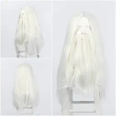 Gandalf the Grey White Wizard Cosplay Wig Costume Hair Men Takerlama