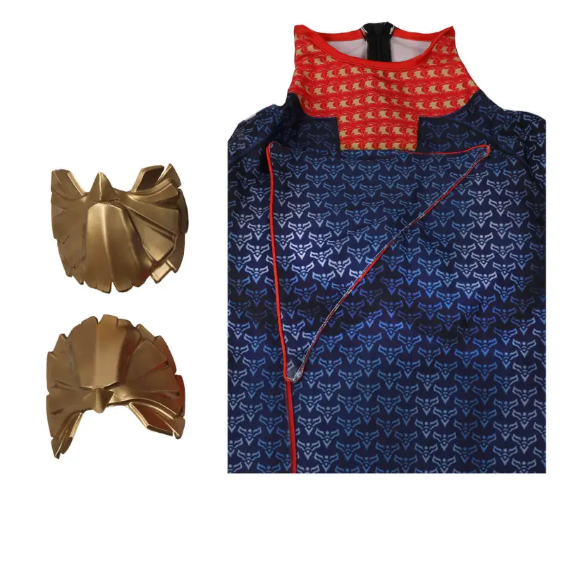 Female Homelander Cosplay Costume The Boys Season 4 Women Halloween Jumpsuit Cloak Takerlama
