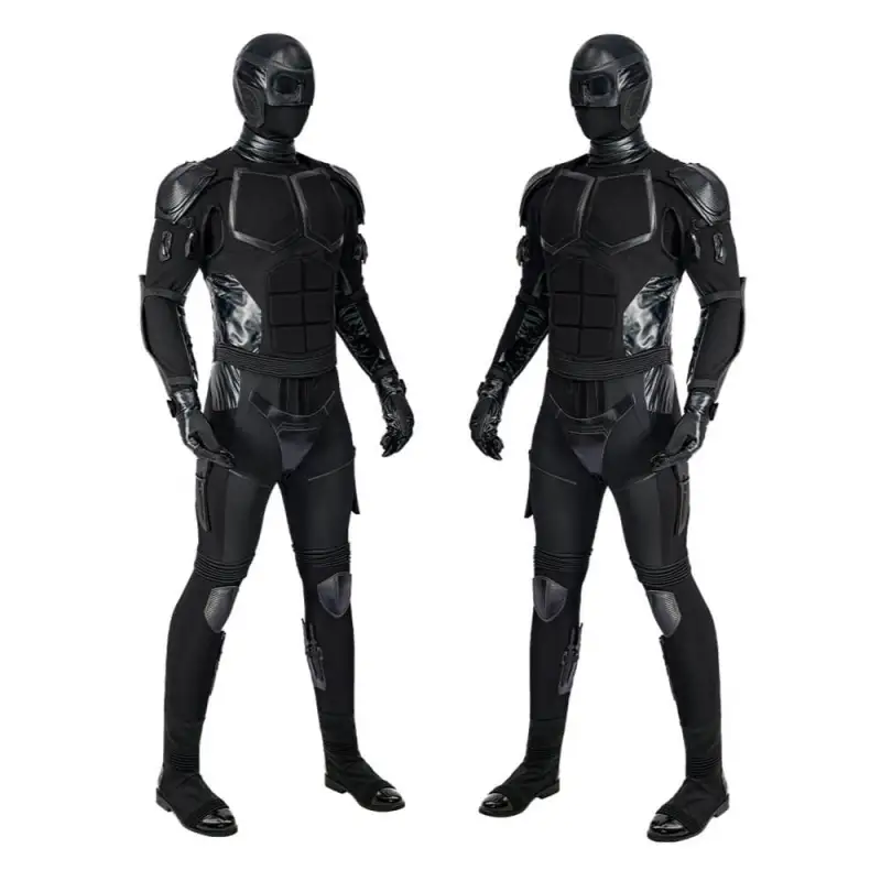 The Boys Season 4 Black Noir Cosplay Costume Halloween Outfits Takerlama