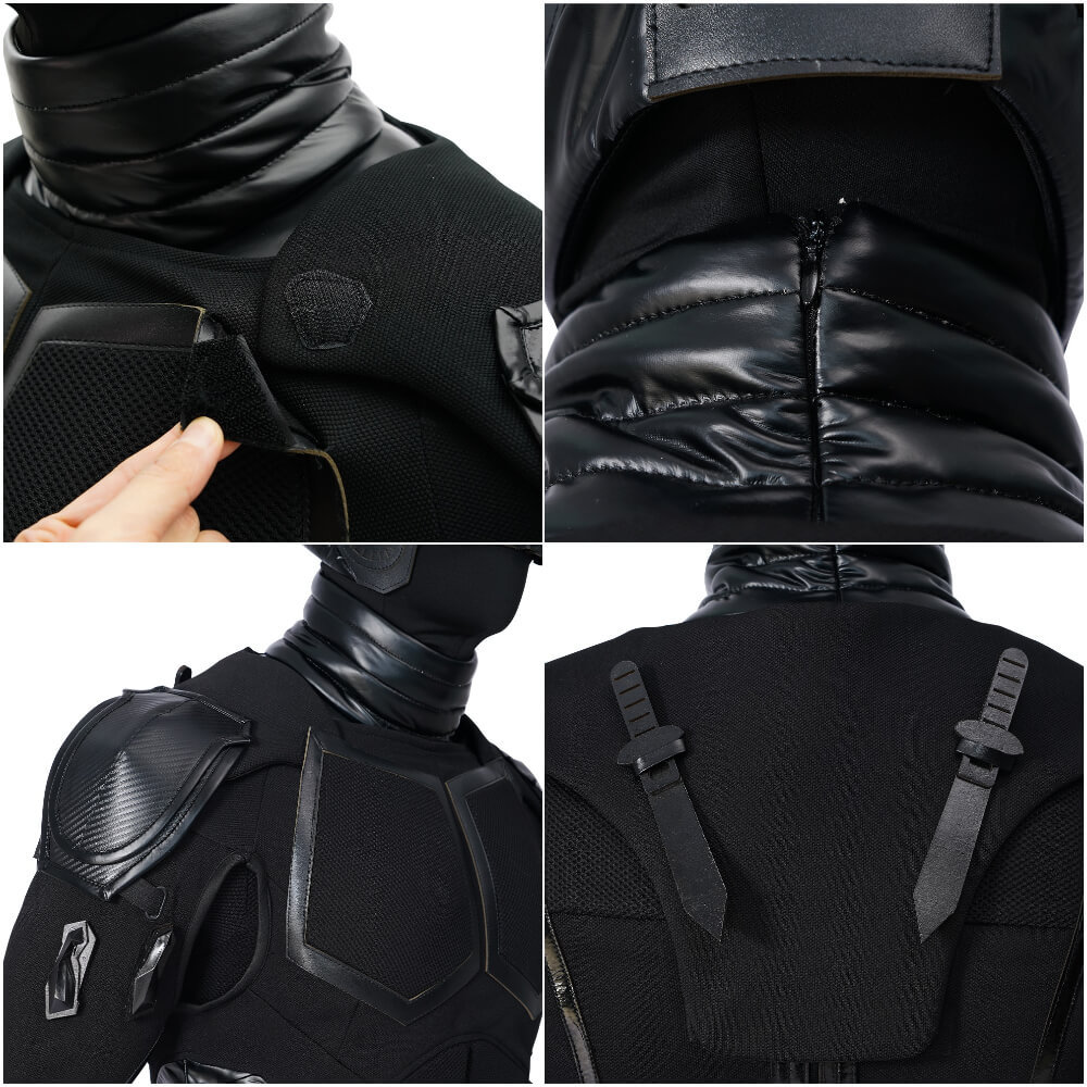 The Boys Season 4 Black Noir Cosplay Costume Halloween Outfits Takerlama