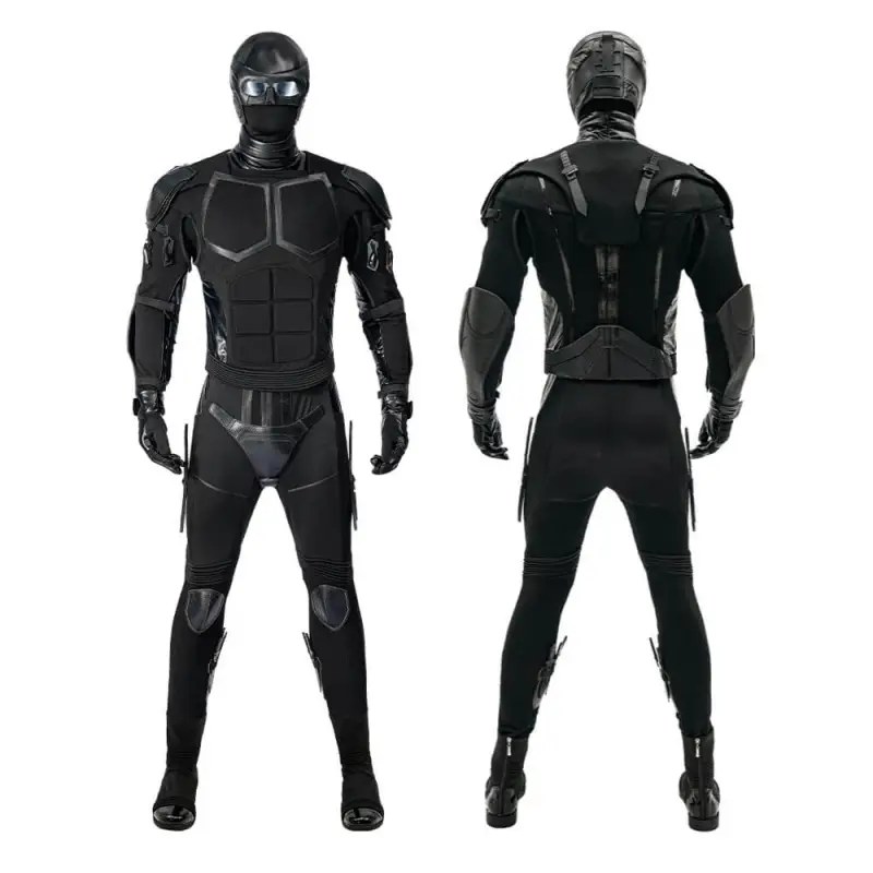 The Boys Season 4 Black Noir Cosplay Costume Halloween Outfits Takerlama