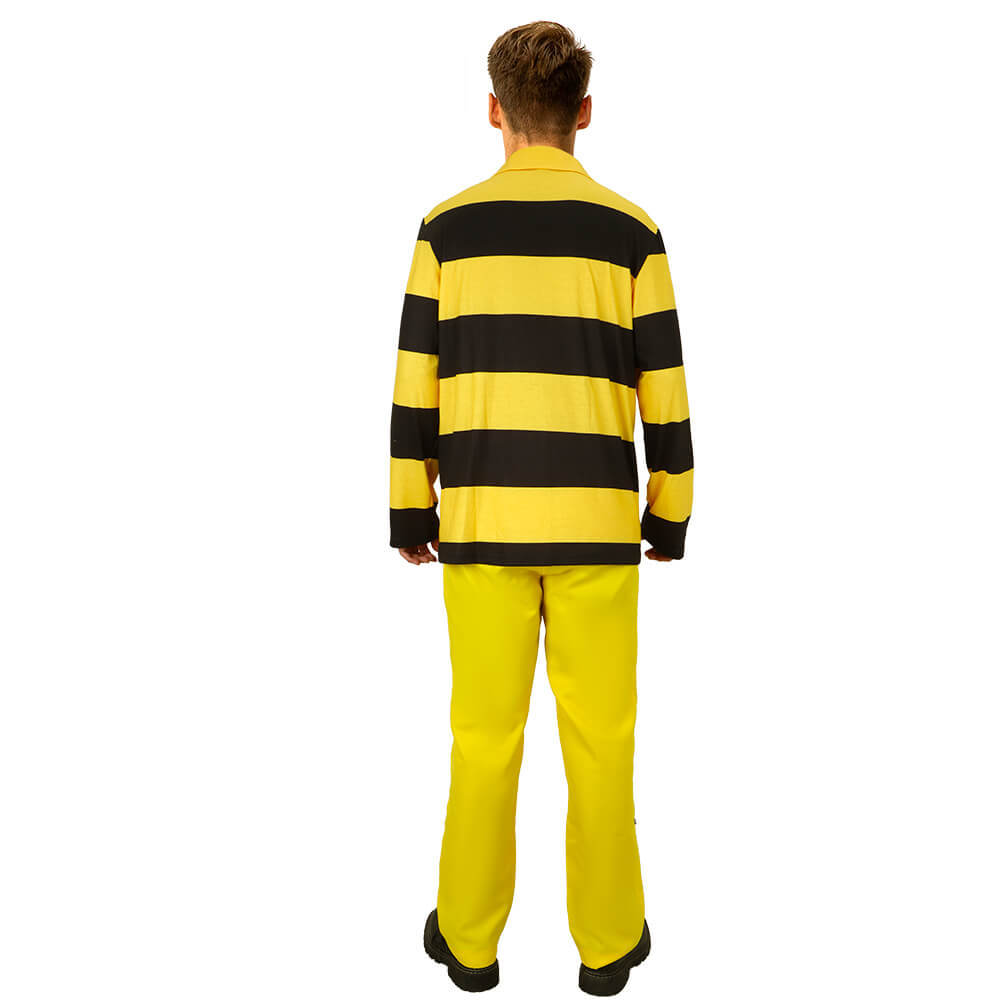 Lucky Luke The Daltons Cosplay Costume Funny Halloween Team Brothers Outfits Striped Takerlama