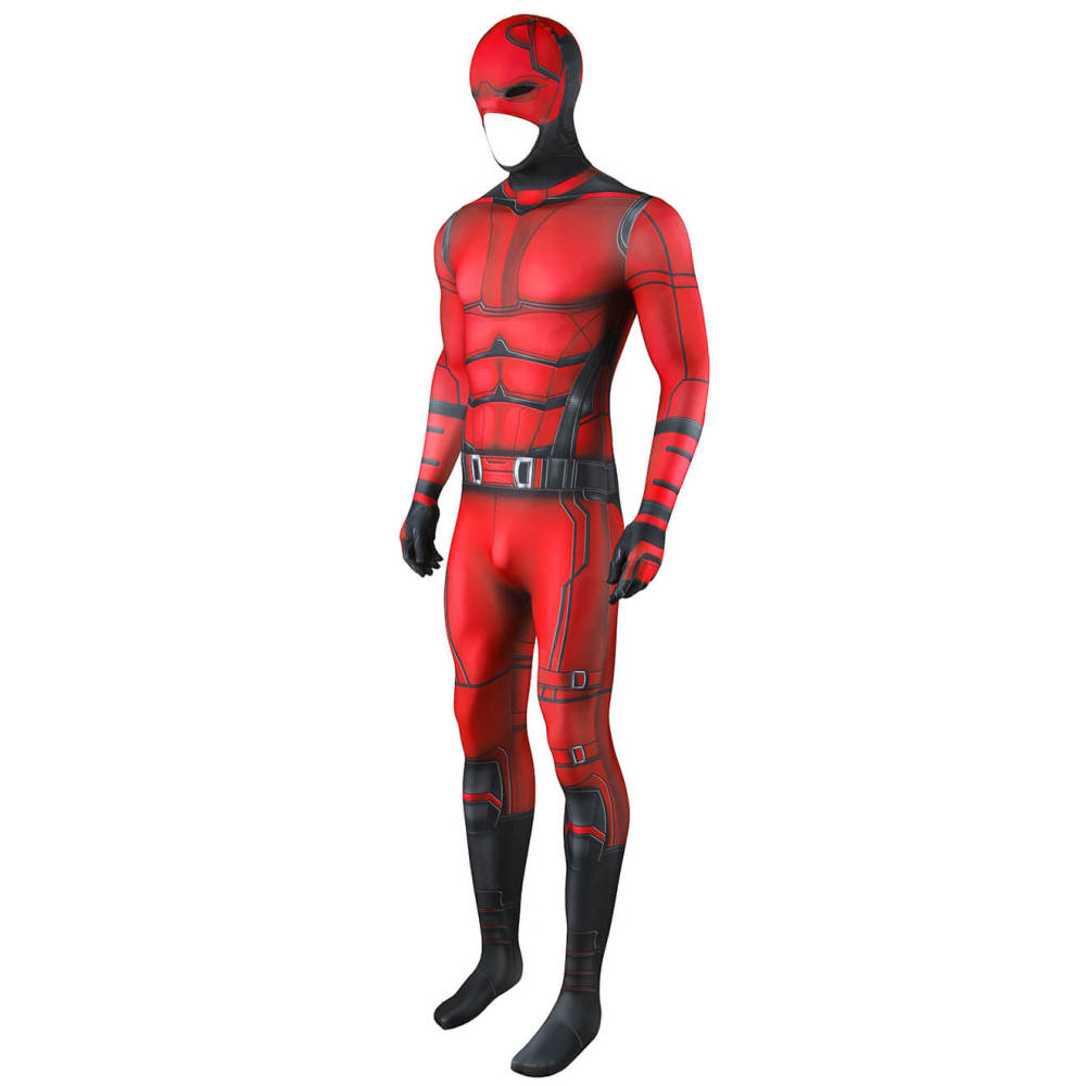 Daredevil: Born Again Matt Murdock Cosplay Costume 3D Printed Jumpsuit Mask Takerlama