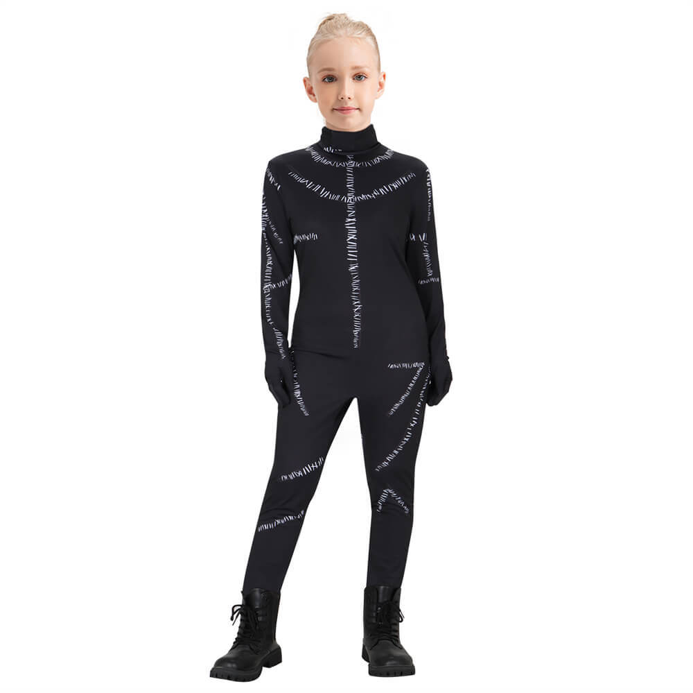 Child Batman Returns Catwoman Halloween Cosplay Costume Girl's Birthday Gifts Takerlama